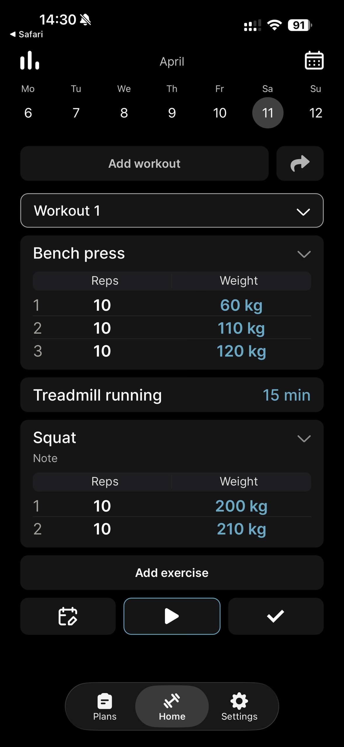 App screenshot